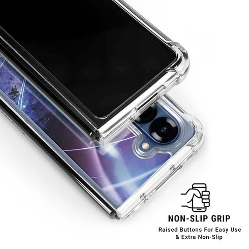 Marvel Black Panther Intergalactic Empire of Wakanda Galaxy Z Fold6 Clear Case