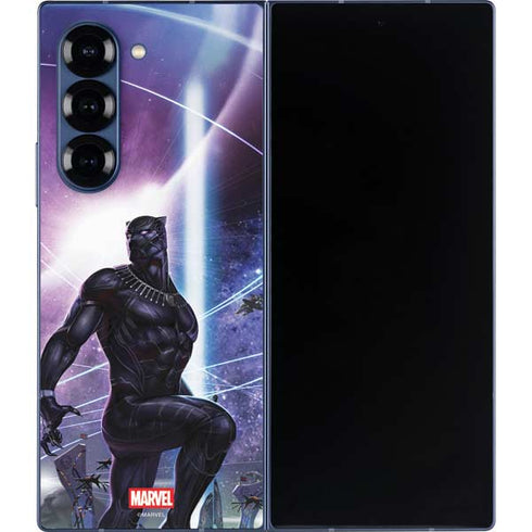 Marvel Black Panther Intergalactic Empire of Wakanda Galaxy Z Fold6 Skin