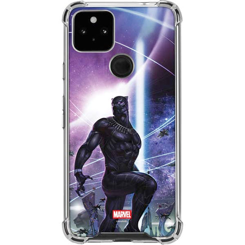 Marvel Black Panther Intergalactic Empire of Wakanda Google Pixel 4a 5G Clear Case