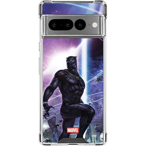 Marvel Black Panther Intergalactic Empire of Wakanda Google Pixel 7 Pro Clear Case