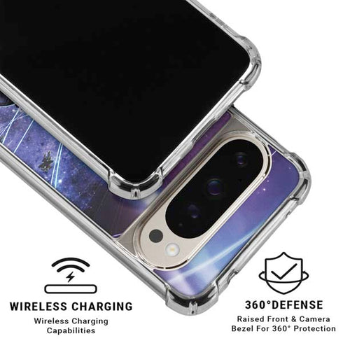 Marvel Black Panther Intergalactic Empire of Wakanda Google Pixel 9 Pro XL Clear Case