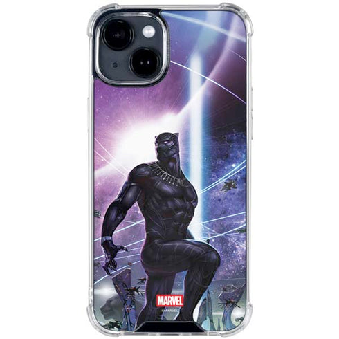Marvel Black Panther Intergalactic Empire of Wakanda iPhone 14 Plus Clear Case