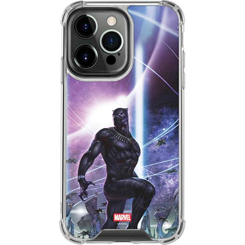 Marvel Black Panther Intergalactic Empire of Wakanda iPhone 15 Pro Clear Case