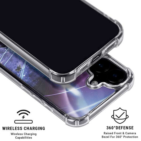 Marvel Black Panther Intergalactic Empire of Wakanda iPhone 16 Clear Case