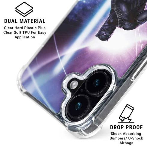 Marvel Black Panther Intergalactic Empire of Wakanda iPhone 16 Clear Case