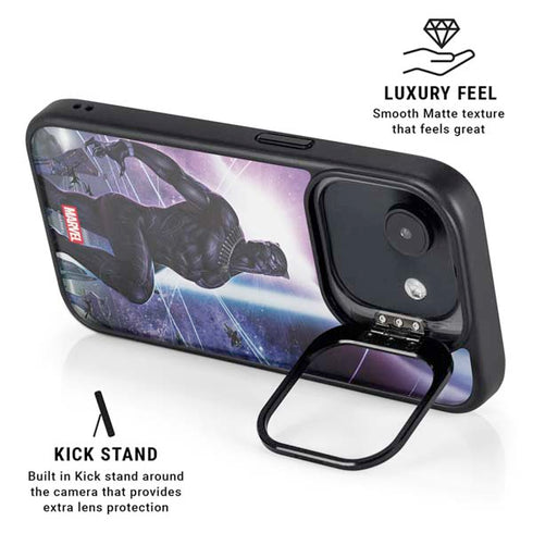 Marvel Black Panther Intergalactic Empire of Wakanda iPhone 16e Kickstand Case