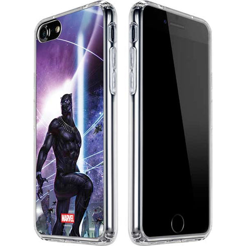 Marvel Black Panther Intergalactic Empire of Wakanda iPhone SE (2nd & 3rd Gen) Clear Case