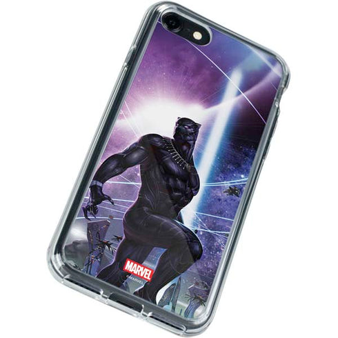 Marvel Black Panther Intergalactic Empire of Wakanda iPhone SE (2nd & 3rd Gen) Clear Case