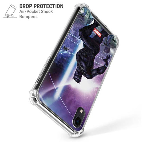 Marvel Black Panther Intergalactic Empire of Wakanda iPhone XR Clear Case