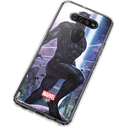Marvel Black Panther Intergalactic Empire of Wakanda LG K51/Q51 Clear Case