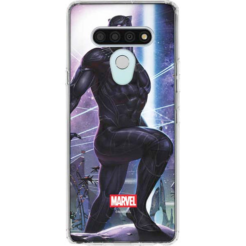 Marvel Black Panther Intergalactic Empire of Wakanda LG Stylo 6 Clear Case