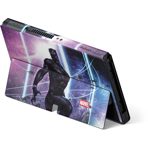 Marvel Black Panther Intergalactic Empire of Wakanda Nintendo Switch OLED (2021) Skin