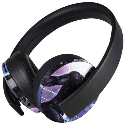 Marvel Black Panther Intergalactic Empire of Wakanda PlayStation 4 Gold Wireless Headset Skin