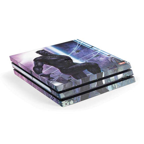 Marvel Black Panther Intergalactic Empire of Wakanda PS4 Pro Console Skin