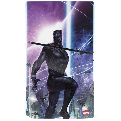Marvel Black Panther Intergalactic Empire of Wakanda PS5 Slim Disk Console Skin