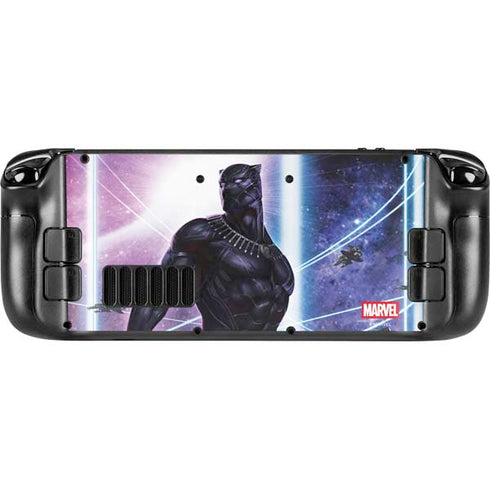 Marvel Black Panther Intergalactic Empire of Wakanda Steam Deck Handheld Gaming Computer OLED Skin