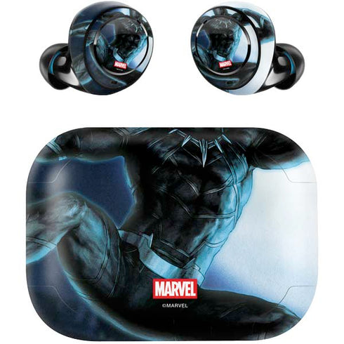 Marvel Black Panther Jumping Through Air Amazon Echo Buds Skin