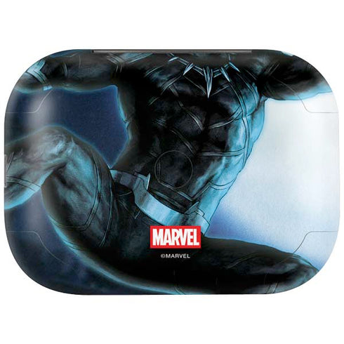 Marvel Black Panther Jumping Through Air Amazon Echo Buds Skin
