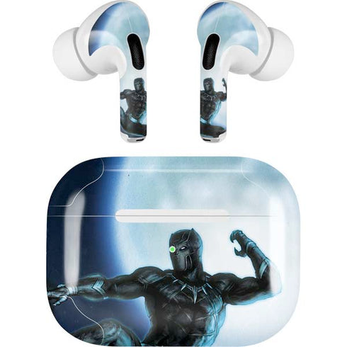 Marvel Black Panther Jumping Through Air Apple AirPods Pro Skin