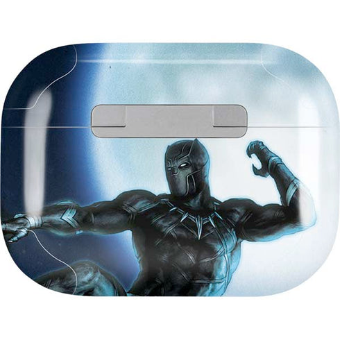 Marvel Black Panther Jumping Through Air Apple AirPods Pro Skin