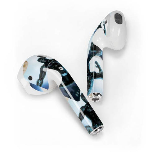 Marvel Black Panther Jumping Through Air Apple AirPods Skin