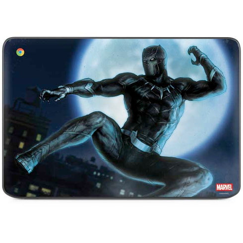 Marvel Black Panther Jumping Through Air HP Chromebook Skin
