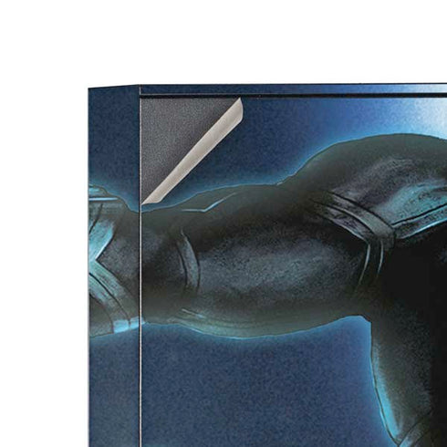 Marvel Black Panther Jumping Through Air Corsair 4000D Tempered Glass Mid-Tower ATX Case Skin