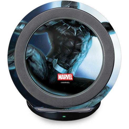 Marvel Black Panther Jumping Through Air Fast Charge Wireless Charging Stand Skin