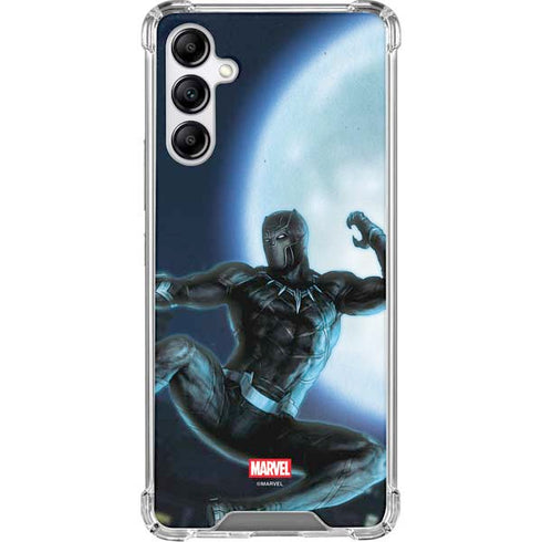 Marvel Black Panther Jumping Through Air Gabb Phone 4 Clear Case