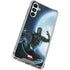 Marvel Black Panther Jumping Through Air Galaxy A14 5G Clear Case
