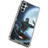Marvel Black Panther Jumping Through Air Galaxy A15 5G Clear Case