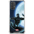 Marvel Black Panther Jumping Through Air Galaxy A32 5G Clear Case
