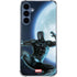 Marvel Black Panther Jumping Through Air Galaxy A35 5G Clear Case