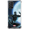 Marvel Black Panther Jumping Through Air Galaxy A72 5G Clear Case