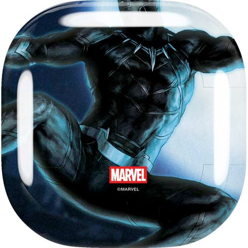 Marvel Black Panther Jumping Through Air Galaxy Buds Live Skin