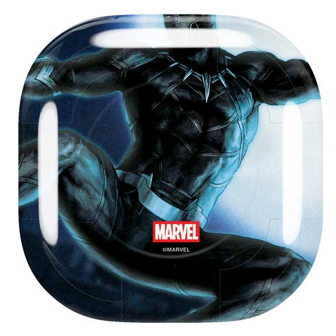 Marvel Black Panther Jumping Through Air Galaxy Buds Live Skin