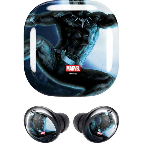 Marvel Black Panther Jumping Through Air Galaxy Buds Pro Skin