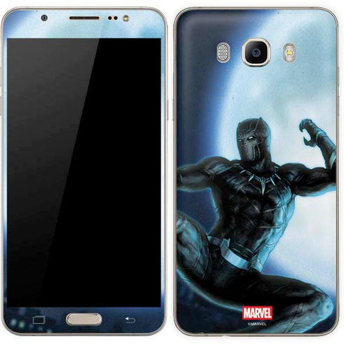 Marvel Black Panther Jumping Through Air Galaxy J7 Skin