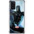 Marvel Black Panther Jumping Through Air Galaxy Note20 5G Clear Case