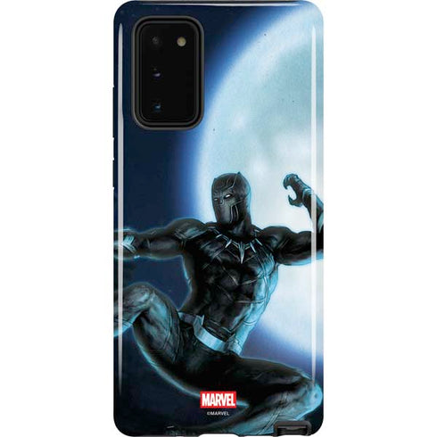Marvel Black Panther Jumping Through Air Galaxy Note20 5G Pro Case