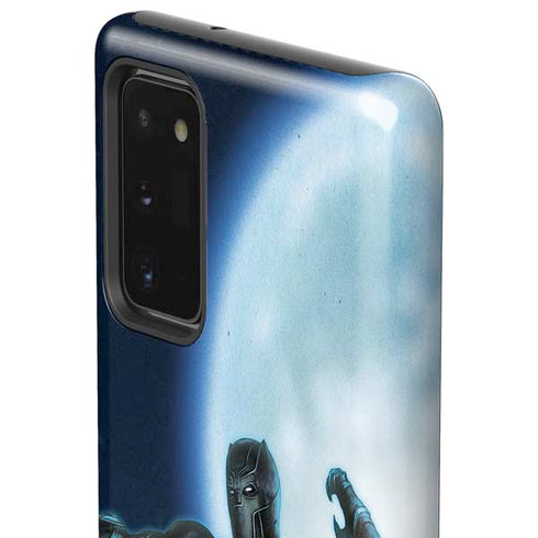 Marvel Black Panther Jumping Through Air Galaxy Note20 5G Pro Case