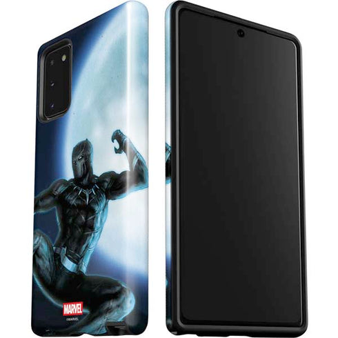 Marvel Black Panther Jumping Through Air Galaxy Note20 5G Pro Case