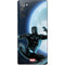 Marvel Black Panther Jumping Through Air Galaxy Note20 5G Skin