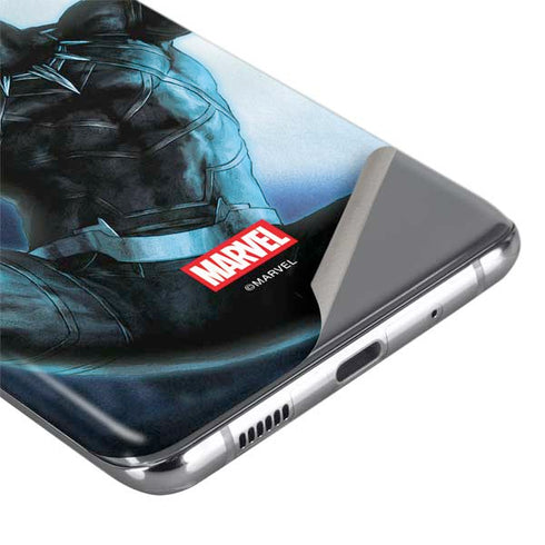 Marvel Black Panther Jumping Through Air Galaxy S20 Ultra 5G Skin