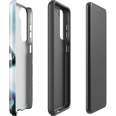 Marvel Black Panther Jumping Through Air Galaxy S21 FE Pro Case