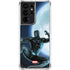 Marvel Black Panther Jumping Through Air Galaxy S21 Ultra 5G Clear Case