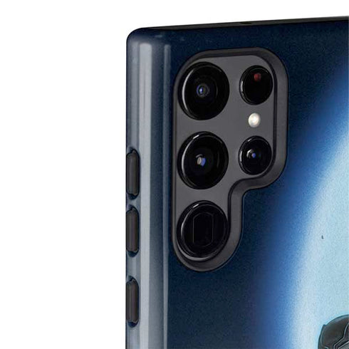 Marvel Black Panther Jumping Through Air Galaxy S22 Ultra Pro Case