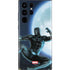 Marvel Black Panther Jumping Through Air Galaxy S22 Ultra Skin