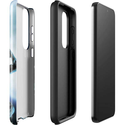 Marvel Black Panther Jumping Through Air Galaxy S23 Pro Case