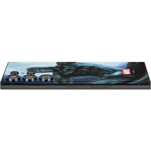 Marvel Black Panther Jumping Through Air Galaxy S23 Ultra Skin